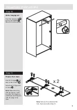 Preview for 9 page of Argos Alicia 145/1256 Assembly Instructions Manual