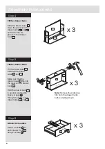 Предварительный просмотр 6 страницы Argos Alicia 146/8184 Assembly Instructions Manual