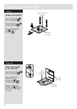 Предварительный просмотр 8 страницы Argos Alicia 146/8184 Assembly Instructions Manual