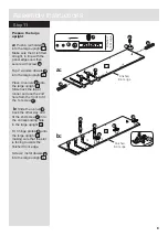 Предварительный просмотр 9 страницы Argos Alicia 146/8184 Assembly Instructions Manual