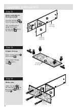 Предварительный просмотр 10 страницы Argos Alicia 146/8184 Assembly Instructions Manual