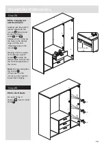 Предварительный просмотр 15 страницы Argos Alicia 146/8184 Assembly Instructions Manual