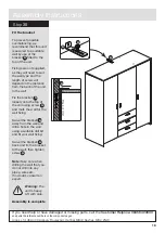 Предварительный просмотр 19 страницы Argos Alicia 146/8184 Assembly Instructions Manual