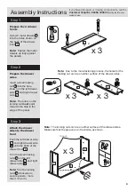 Предварительный просмотр 5 страницы Argos Alicia Assembly Instructions Manual