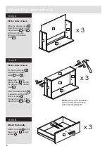 Предварительный просмотр 6 страницы Argos Alicia Assembly Instructions Manual