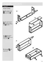 Предварительный просмотр 13 страницы Argos Amersham 724/4199 Assembly Instructions Manual