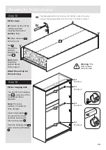 Предварительный просмотр 11 страницы Argos Anderson 2 Door Tall Robe 258/2588 Assembly Instructions Manual