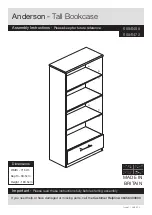 Argos Anderson 609/6472 Assembly Instructions Manual предпросмотр