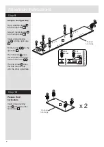 Preview for 8 page of Argos Anderson 609/6472 Assembly Instructions Manual