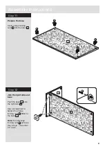 Предварительный просмотр 9 страницы Argos Anderson Coffee Table 290/8021 Assembly Instructions Manual