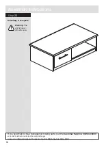 Предварительный просмотр 14 страницы Argos Anderson Coffee Table 290/8021 Assembly Instructions Manual