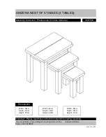 Предварительный просмотр 1 страницы Argos Arizona 4607904 Assembly Instruction