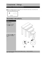 Предварительный просмотр 2 страницы Argos Arizona 4607904 Assembly Instruction