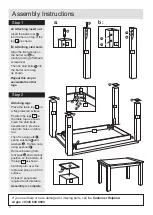 Предварительный просмотр 4 страницы Argos Arizona 461/6366 Assembly Instructions