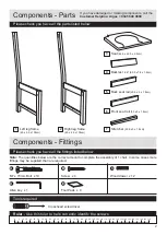 Preview for 3 page of Argos Arizona 541/9517 Assembly Instructions Manual