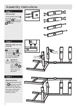 Preview for 4 page of Argos Arizona 541/9517 Assembly Instructions Manual