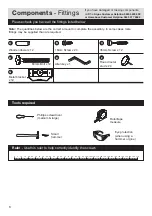 Предварительный просмотр 4 страницы Argos Aruba 614/3837 Assembly Instructions Manual