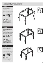 Предварительный просмотр 5 страницы Argos Aruba 614/3837 Assembly Instructions Manual