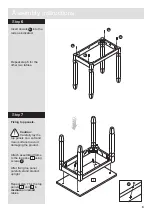 Предварительный просмотр 7 страницы Argos Aruba 614/3837 Assembly Instructions Manual