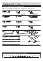 Preview for 4 page of Argos Arvika 339/0281 Assembly Instructions Manual