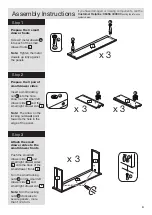 Preview for 5 page of Argos Arvika 339/0281 Assembly Instructions Manual