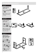 Preview for 8 page of Argos Arvika 339/0281 Assembly Instructions Manual