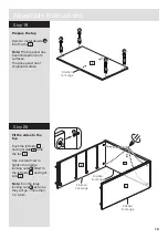 Preview for 13 page of Argos Arvika 339/0281 Assembly Instructions Manual