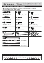 Preview for 4 page of Argos Arvika 355/7794 Assembly Instructions Manual