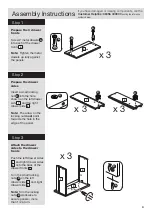 Preview for 5 page of Argos Arvika 355/7794 Assembly Instructions Manual