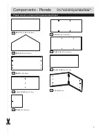 Предварительный просмотр 3 страницы Argos Ashley Dolls House Bookcase Assembly Instructions Manual