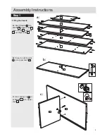 Предварительный просмотр 5 страницы Argos Ashley Dolls House Bookcase Assembly Instructions Manual