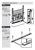 Предварительный просмотр 6 страницы Argos Aspley 490/9664 Assembly Instructions Manual