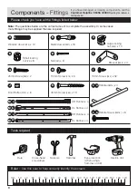 Предварительный просмотр 4 страницы Argos Athina 608/0804 Assembly Instructions Manual