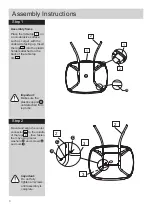 Предварительный просмотр 4 страницы Argos Atlantic 651/1548 Assembly Instructions