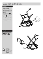 Preview for 4 page of Argos Atlantic 759/0692 Assembly Instructions