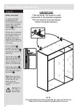 Preview for 18 page of Argos Atlas 145/7229 Assembly Instructions Manual