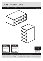 Argos Atlas Internal Cube 339/5176 Assembly Instructions Manual предпросмотр