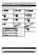 Preview for 4 page of Argos Aurora 147/1360 Assembly Instructions Manual