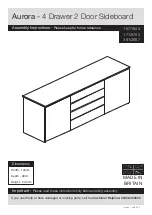 Предварительный просмотр 1 страницы Argos Aurora 157/1844 Assembly Instructions Manual