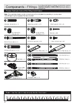 Предварительный просмотр 4 страницы Argos Aurora 157/1844 Assembly Instructions Manual