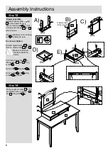 Предварительный просмотр 10 страницы Argos Baby Amelie 226/1380 Assembly Instructions Manual