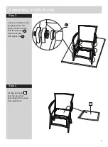 Предварительный просмотр 5 страницы Argos Bali KD Armchair and Cushion Assembly Instructions Manual