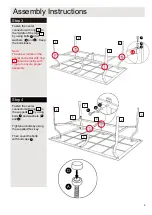 Preview for 5 page of Argos Barcelona 6545442 Assembly Instructions Manual