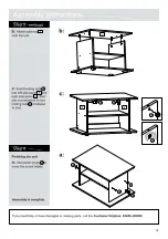 Preview for 10 page of Argos Beech Effect TV Bench 609/0162 Assembly Instructions Manual