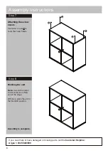 Предварительный просмотр 9 страницы Argos Boston Basic Modular 2 413/6815 Assembly Instructions Manual