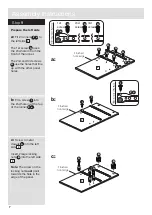 Предварительный просмотр 8 страницы Argos Brooklyn 709/2688 Assembly Instructions Manual