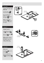 Предварительный просмотр 9 страницы Argos Brooklyn 709/2688 Assembly Instructions Manual