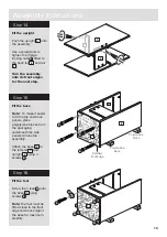 Предварительный просмотр 11 страницы Argos Brooklyn 709/2688 Assembly Instructions Manual