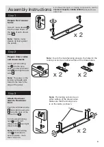 Предварительный просмотр 5 страницы Argos Camden 162/3204 Assembly Instructions Manual