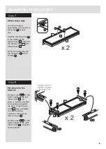 Предварительный просмотр 7 страницы Argos Camden 162/3204 Assembly Instructions Manual